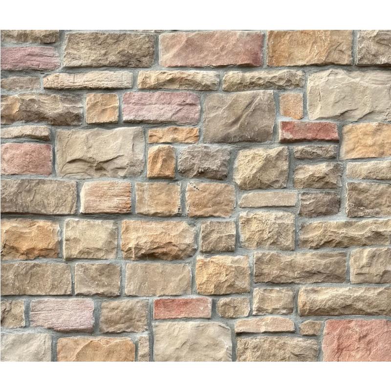 Ashlar (Cut Stone) - Burgundy